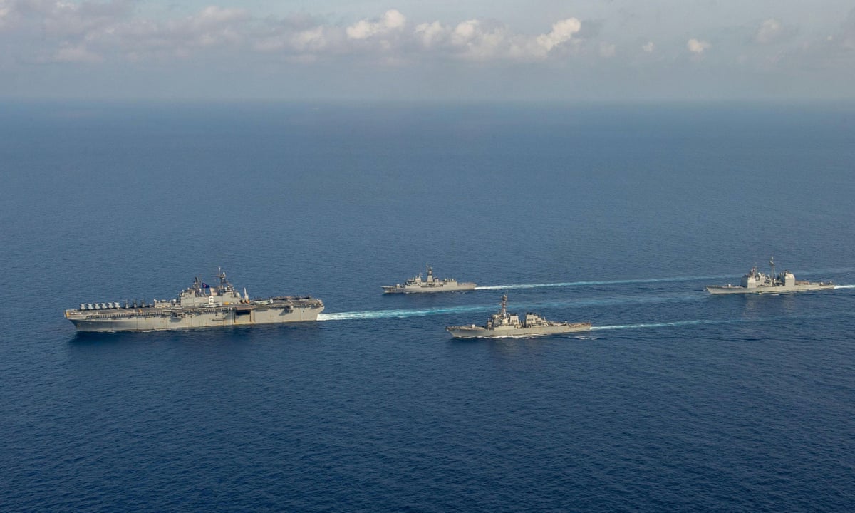 China Slams US-Australian Navy Drills in the South China Sea
