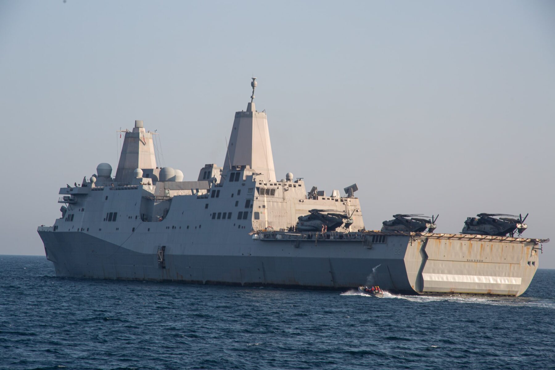 Amphibious Transport Port USS San Diego to be Upgraded by BAE