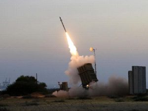 Missile Strike Over Damascus