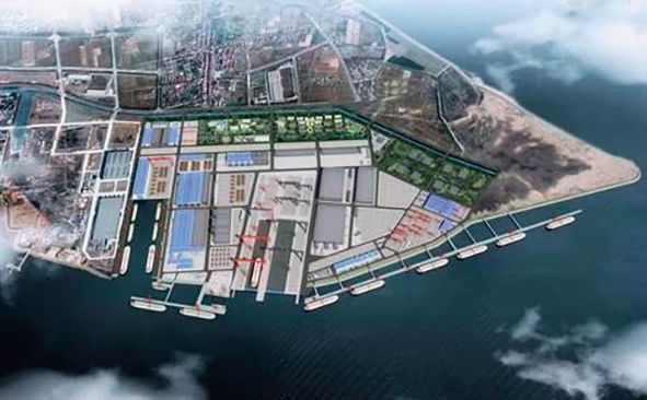 Relocation of Hudong-Zhonghua Shipyard to Changxing Island Near Shanghai
