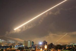Syria Intercepts Israeli Missile Strike Over Damascus