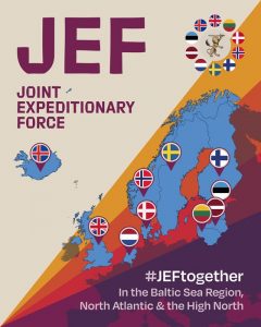 JEF press briefing with Norwegian and British defence ministers