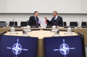 Read more about the article Hulusi Akar and Nikolaos met at NATO HQ.