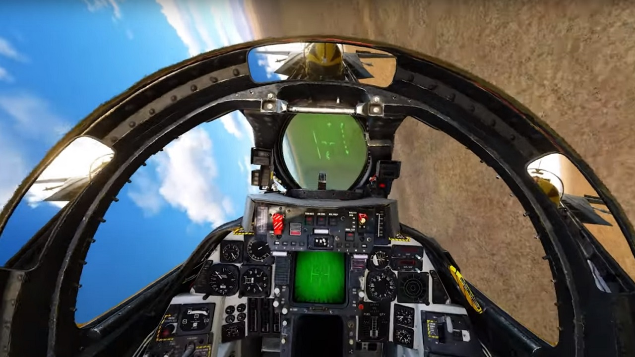 You are currently viewing Dogfight between an F-22 Raptor and an F-14B Tomcat