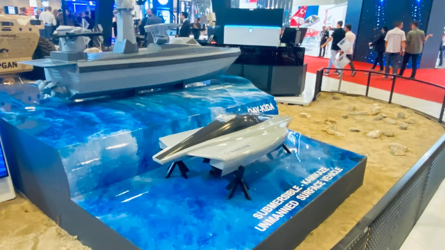 You are currently viewing At IDEF 2023, Turkish companies showcase a collection of their own naval weapons.