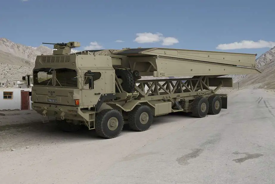 You are currently viewing Innovative Anaconda Bridge System for Military Trucks Revealed
