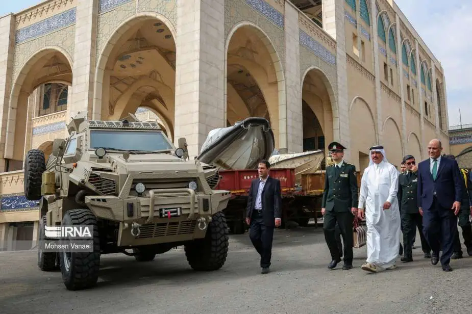 Read more about the article Iran Showcases Toophan MRAP Armored Vehicle at Police and Security Equipment Exhibition